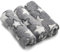 1 Packung mit 3 Welpendecken, Katzen- und Hundedecken, superweich, warm, Schlafmatte, grauer Stern, niedlicher Druck, flauschige Fleece-Haustierdecke, Flanell-Überwurf für kleine Hunde, Welpen, Hunde,