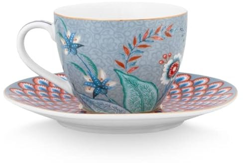 Pip Studio Flower Festival Espressot. m.U. Light Blue 120ml