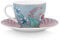 Pip Studio Flower Festival Espressot. m.U. Light Blue 120ml
