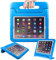 Funda Infantil Compatible con iPad 2/3/4 9,7” Carcasa Tablet Niño Antigolpes con Asa Convertible Soporte Incorporado (Azul)