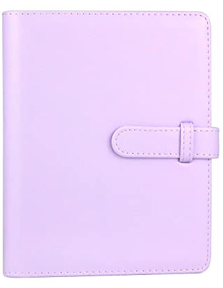 Rieibi Mini-Fotoalbum mit 256 Taschen, Brieftasche aus PU-Leder, Fotoalbum für Fujifilm Instax Mini Evo/12/11/8/9/7s/25/70/90 Sofortbildkamera, Fotoalbum für Polaroid