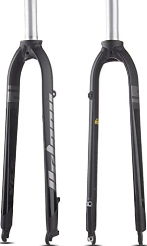 Fourche Avant De Vélo 26/27.5/29 1-1/8, Pneumatique 2.35, Frein À Disque Rigide VTT Vélo Fourche en Alliage D'aluminium Accessoires De Vélo A,26in