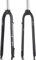 Fourche Avant De Vélo 26/27.5/29 1-1/8, Pneumatique 2.35, Frein À Disque Rigide VTT Vélo Fourche en Alliage D'aluminium Accessoires De Vélo A,26in