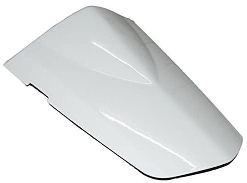 SLIMES Motorrad Passagier Rücksitzabdeckung Verkleidung Sitzbank Gugel Buckel Spoiler Für Suzuki GSXR1000 GSXR 1000 2003 2004 (Color : Bianco)