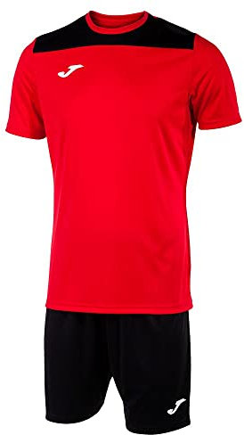 Joma Herren Mann Phoenix Ii Set, Rot Schwarz, 4-5 Jahre EU