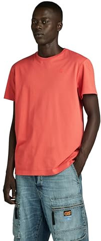 G-Star RAW Herren Base-S T-Shirt, Rosa (Finch D16411-336-5789), XS