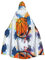 Buntes Basketball-Kostüm, für Damen, Herren, Cosplay, langer Umhang, Verkleidung für Rollenspiele, 147 cm