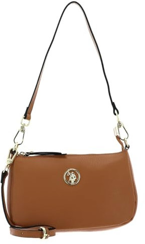 U.S. POLO ASSN. Florence Arlington Hobo Leather S Light Tan