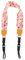 KONTONTY 1pièce Courroie De Caméra Coton à Motif Floral Bandoulière Ajustable Antidérapante Pour Photographie Extérieure Écharpe Pour Appareils Reflex Numériques