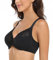 Lemorosy - Reggiseno Chiusura Anteriore Donna Basic Coppa Completa con Anelli Imbottiti Push Up Taglie Grandi(Nero,8D)