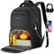 Grand sac à dos isotherme pour ordinateur portable de 17,3 avec compartiment isotherme, boîte à déjeuner TSA pour adolescents et garçons, sac à dos antivol pour le travail, les affaires, le collège