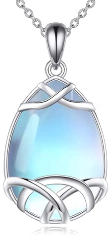 Vadmans Keltischer Knoten Halskette Sterling Silber Keltischer Glauben Anhänger Kette Irisch Schmuck Geschenke für Damen Herren