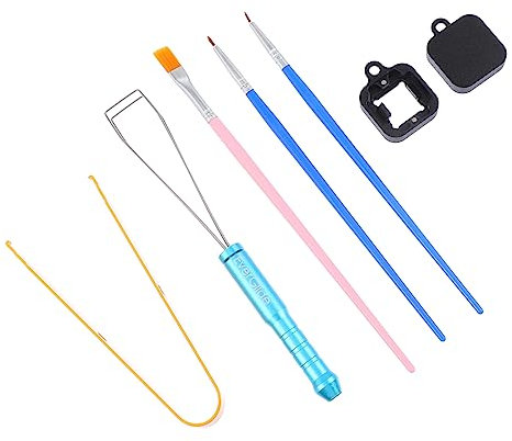 CONGARTENO 1set Strumenti Per Rimuovere Tasti Della Tastiera Meccanica Kit Per Pulizia e Manutenzione Include Spazzola e Apriscatole Per Keycap Accessorio Necessario Per Appassionati Di