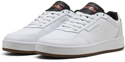 PUMA Unisex PL Court Classic LUX Sneaker, Weiß, 40.5 EU, Puma weiß, 41 EU