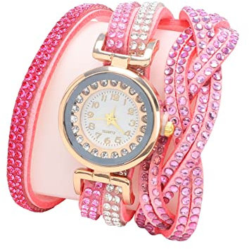 All Watch Gold Bracelet Orologio da polso al quarzo, rosa, misura unica