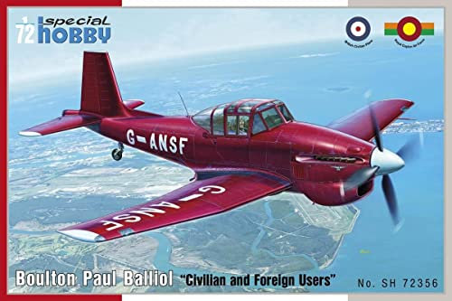 Unbekannt Special Hobby SH72356 Model Kit Bolton Paul Balliol Civi Lian and foreign Users
