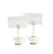 Kate Aspen 25337NA Tea Time Whimsy Collection Teapot & Teacup Place Card Holders (Set of 6), Plastic, Pink