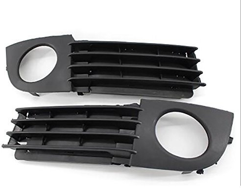 SZSS-CAR Auto Nebelscheinwerfer Abdeckung Lüftungsgitter Auto Frontstoßstange Fahrlampenabdeckung Kompatibel mit Audi A6 C5 2002~2003 2004 2005