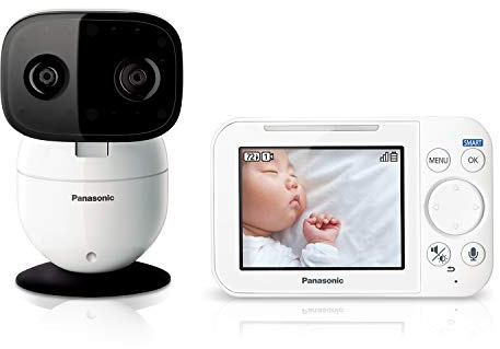 Panasonic Video Baby Monitor 1 Camera KX-HN4101W (White)