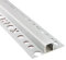 tktrading24 T77 LED Alu Fliesenprofil Bordüre 12mm silber 2m opal