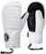 KUTOOK Skihandschuhe Herren Damen Fäustlinge Winter Snowboard Handschuhe Warm Wasserdicht Für Ski Snowboard Winter Outdoor-Aktivitäten Weiß,XS (SF501)