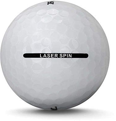 Ram Golf Laser Spin Golf Balls Incredible Value Golf Balls (White, 6 Pack / 72 Balls)