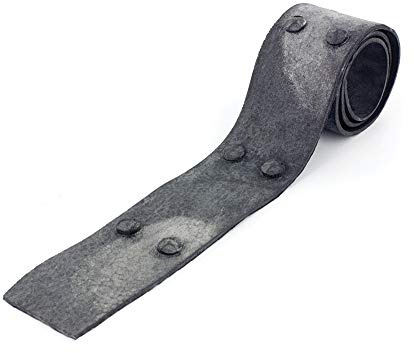 OUTWATER 41-3/8 Long x 2-7/8 in. Wide Double Rubber Sangle en Bois synthétique, Noir