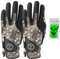 Zero Friction Herren Kompressions-Passform Synthetisch Linke Hand Universal-Passform Golfhandschuh 2 Packung, Einheitsgröße, Nacht-Camo