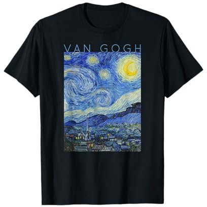 Van Gogh Nuit étoilée - Art pour artistes T-Shirt