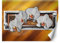Feeby Papier Peint Intisse Perles Abstrait 300x210 cm orange Moderne Panoramique XXL Photo Mural Muraux Chambre Bureau Salle Orchidées Géométrie Ornementation