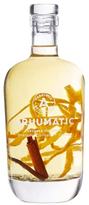 ARHUMATIC - Punch au Rhum - Orange Cannelle Vanille (Vespera Hiemalis) - Origine : France - A servir en digéstif ou apéritif - Fabrication artisanale - 70cl