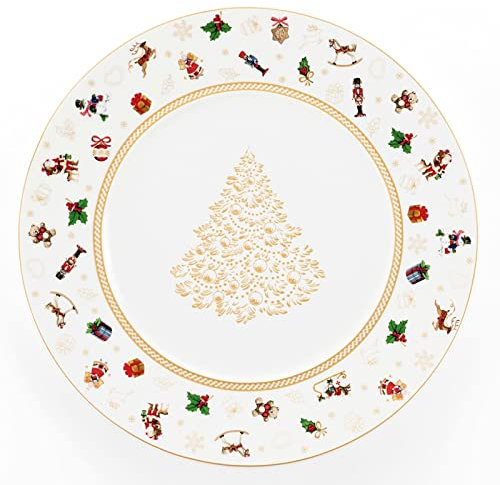 WEISSESTAL Piatto Tondo 31CM Xmas