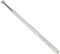 AERZETIX - C57436 - Set di 10 tasselli in plastica a testa fresata con alette Ø10x200mm + 10 viti tirafondi Ø7x200mm con impronta 6 lati in acciaio - colore argento
