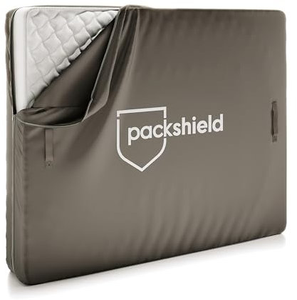 Housse de Protection Matelas pour Déménagement et Stockage - Housse de Matelas 160x200 cm - Housse de Matelas Imperméable 100% Oxford avec 4 Poignées pour Un Transport Facile - 4 Tailles Disponibles