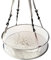 19 Seed/Shell Catcher for Bird Feeders Platform 19 x 19 x 4 inches Birdseed Hoop Outdoor Garden Hanging Tray (White)