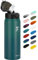 Fanhaw 750ml Stainless Steel Insulated Sports Water Bottles with Straw for Kids, Men and Women(Green Blue)