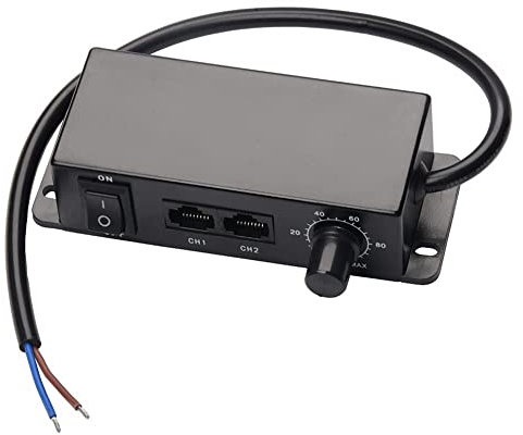 Lodokdre DC 0 – 10 V Dimmer, seriesable Sync Controller, drehbar, ON/OFF, für 0/1-10 V, dimmbar, LED-Treiber, elektronisches Vorschaltgerät