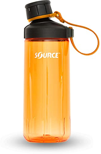 Source Act Tritan Single Wall bouteille d'eau, Orange, 0,7l