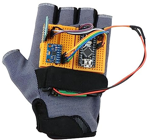 yilin Geeignet für Programmierung Handschuhe Kit Smart Handschuhe Gestensteuerung Handschuhe Wireless Bluetooth Handschuhe Control Kit