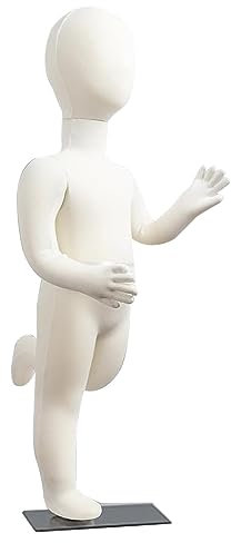 Schneiderpuppe Kleiderpuppe Flexibel Body Dress Form Kid's Mannequin, Realistisch 1-14 Jahre Alt Schaufensterpuppe Zum Nähen Von Kleidung, Mit Metallfuß, Für Schlafzimmerstudio ( Size : 2 years old )
