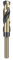 LEPEVNEY 17mm Reduced Shank Twist Drill Bit with 10mm Round Shank for Stainless Steel Aluminum Alloy Metal Copper Plastic Wood, Made of High Speed Steel 4341
