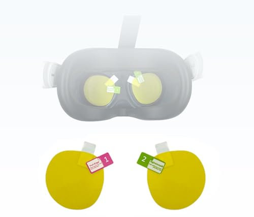 Clear Lens Film for Meta Quest 3 Glasses Scratch-Proof Lens Protector Film Eyeglasses Film VR Accessories