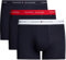 Tommy Hilfiger 3P WB Trunk Um0Um02763, Boxer, Uomo, Bianco (Primary Red/White/Desert Sky), XXL