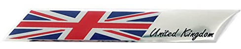 Autoaufkleber mit Union Jack-Motiv, England-Flagge, -Emblem, GB-Flagge, Grafik-Aufkleber für Rennwagen, Röcke, Seite, Königin, Gedenkparty, Requisiten, Emblem-Aufkleber