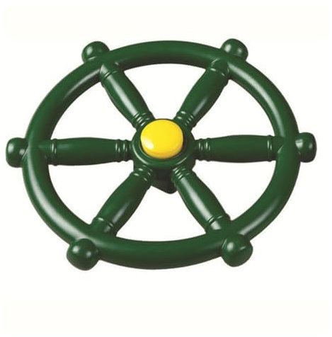 Kids Steering Wheel Toy, Ship Pirate Steering Wheel For Childrens House & Kids Climbing Frame Or Tree House, Playground Accessory