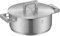 WMF Profi Resist Frying Pan Honeycomb Structure Induction 24 cm Stainless Steel Pan Scratch-Resistant with Multilayer Material Coating Stainless Steel Handle Suitable for All Hobs Oven-Safe