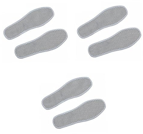 minkissy 3pcs Self Heated Heel Pads for Men Magnetic Foot Massage Inserts Warm Support for Comfort and Arch Support Size 38