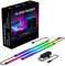 Lumtang USB 32 inch PC Monitor Backlight, RGBIC LED Light Strip Synchronized with Screen Color and Music for Games, Movies, etc. Easy to use Without Camera, Software Control (32 inch)