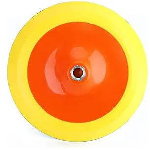 5 Inch hook and loop rotating pad with 5/8 -11 thread, suitable for Angle Grinder Polisher (5 Inch)