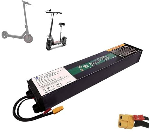 HJGHY Batterie Lithium-ION Rechargeable 36 V pour Trottinette électrique M365, 6 Ah, 7,8 Ah, 9,6 Ah, 9 Ah, avec BMS Intelligent.,36v,7.8Ah